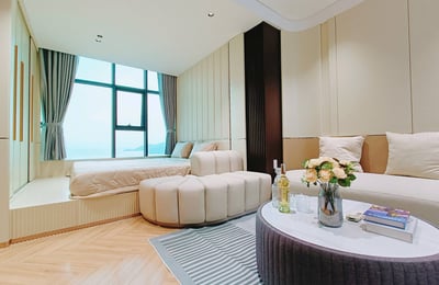 Miete einer Wohnung mit Meerblick, 50 m², Stadtzentrum, Nha Trang, Vietnam