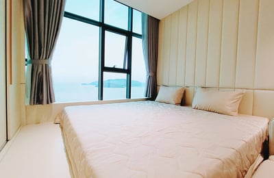 Miete einer Wohnung mit Meerblick, 50 m², Stadtzentrum, Nha Trang, Vietnam