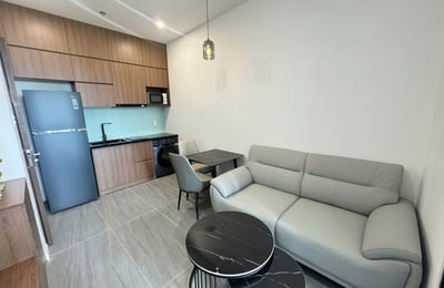 Rent of a furnished apartment with balcony, Ngu Hanh Son, Da Nang, Vietnam