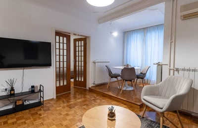 Rent of a cozy 3-room apartment, 75 m², city center, Belgrade, Serbia