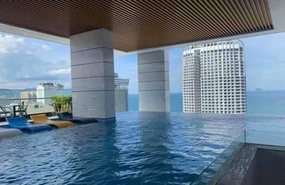 Rent of a comfortable, furnished 2-room apartment, 58 m², city center, Nha Trang, Vietnam