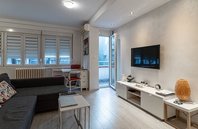 Alquiler de un acogedor apartamento amueblado de 2 habitaciones, 40 m², Vračar, Belgrado, Serbia