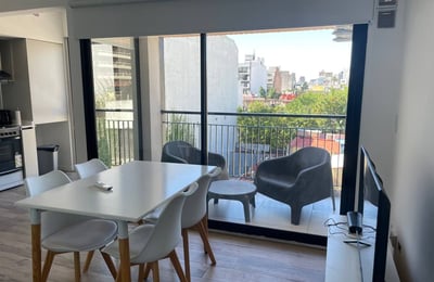 Location d’un appartement lumineux de 2 pièces, Villa Crespo, Buenos Aires, Argentine