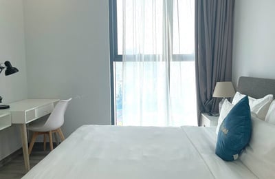 Location d’un appartement meublé de 2 chambres avec vue sur la mer, 77 m², centre-ville, Nha Trang, Vietnam