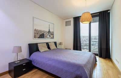 Аренда уютной двухкомнатной квартиры в ЖК BW Residences, 61 м², Белград, Сербия