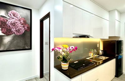 Rent of a bright apartment with 2 bedrooms close to the sea, Nha Trang, Vietnam