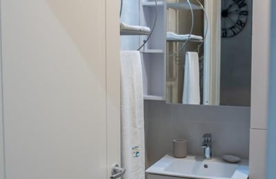 Helles Studio mit Meerblick in erster Linie zur Miete, Mamaia Sat, Rumänien