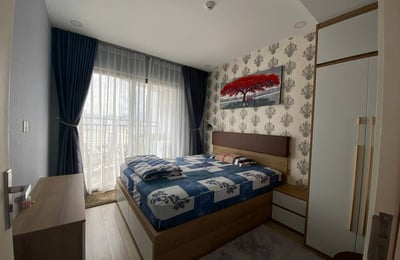 Furnished 55 m² sea view apartment for rent with 1 bedroom, Nha Trang, Vietnam