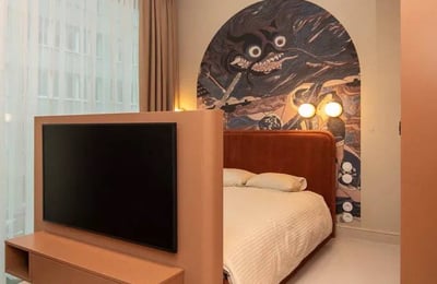 Cozy furnished one-room apartment for rent, 32 m², Wola, Warsaw, Poland