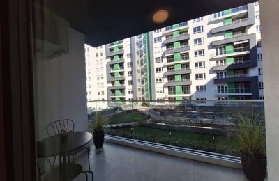 Location d’un appartement lumineux de deux pièces dans la résidence Elixir Garden, 55 m², Nouveau Belgrade, Serbie