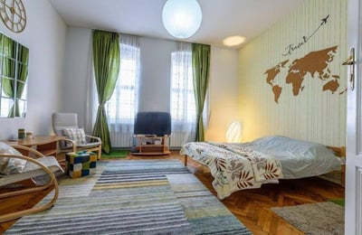 Alquiler de luminoso apartamento de dos habitaciones, 42 m², Belgrado, Serbia