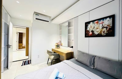 Luxuriöse Wohnung mit zwei Schlafzimmern zur Miete, Oceanus, Nha Trang, Vietnam