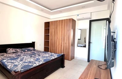 Location d’un appartement confortable et meublé de deux pièces avec balcon, 50 m², Nha Trang, Vietnam