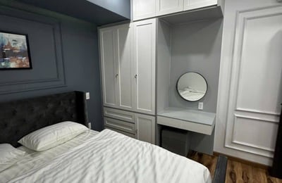 Аренда светлой меблированной трёхкомнатной квартиры с видом на море, 74 м², Нячанг, Вьетнам