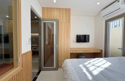 Furnished apartment with one bedroom for rent, My An area, Da Nang, Vietnam