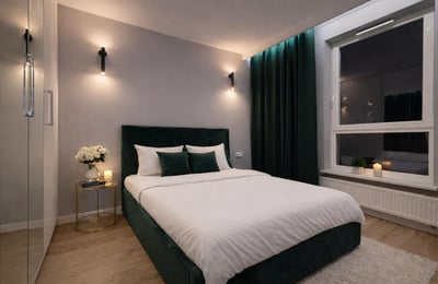 Alquiler de apartamento moderno de tres habitaciones con balcón, 63 m², Mokotów, Varsovia, Polonia