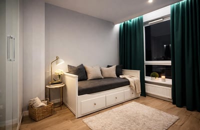 Alquiler de apartamento moderno de tres habitaciones con balcón, 63 m², Mokotów, Varsovia, Polonia