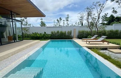 Alquiler de villa moderna Botanica con piscina privada, Phuket, Tailandia
