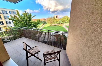 Moderne helle Wohnung mit Balkon und Parkplatz zur Miete, 57 m², Stodůlky, Prag, Tschechien