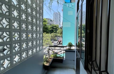 Furnished studio with balcony for rent, 35 m², Nha Trang, Vietnam