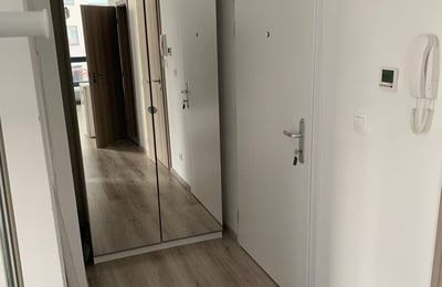 New modern apartment with balcony for rent, 45 m², Nivy, Bratislava, Slovakia