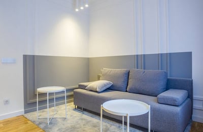 Stylish three-room apartment with balcony for rent, 78 m², Vračar, Belgrade, Serbia