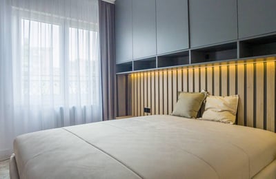 Stylish three-room apartment with balcony for rent, 78 m², Vračar, Belgrade, Serbia