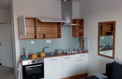 Bright apartment for rent in a new building, 29 m², Slnečnice – Mesto, Bratislava, Slovakia