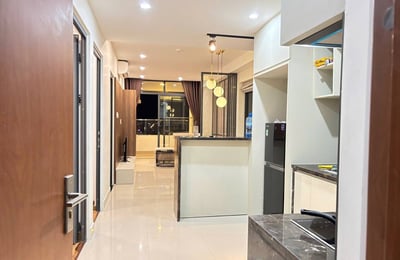 Bright furnished apartment with sea and city view for rent, 74 m², Napoleon Residence, Nha Trang, Vietnam