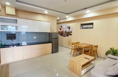 Möblierte Wohnung nahe am Strand zur Miete, 57 m², Napoleon Residence, Nha Trang, Vietnam