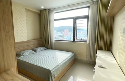 Möblierte Wohnung nahe am Strand zur Miete, 57 m², Napoleon Residence, Nha Trang, Vietnam