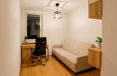 Cozy 38 m² apartment with balcony for rent in Ochota, Warsaw, Poland