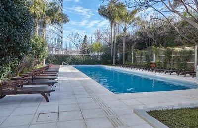 Spacious bright 120 m² apartment in Quartier Sinclair residence for rent in Palermo, Buenos Aires, Argentina