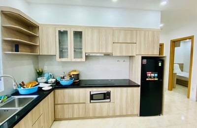 Komfortable Wohnung mit 2 Schlafzimmern im Wohnkomplex Oceanus zur Miete nahe dem Meer in Nha Trang, Vietnam