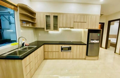 Komfortable Wohnung mit 2 Schlafzimmern im Wohnkomplex Oceanus zur Miete nahe dem Meer in Nha Trang, Vietnam