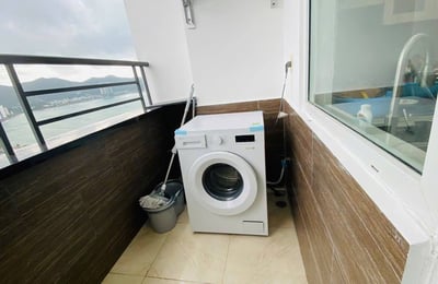 Komfortable Wohnung mit 2 Schlafzimmern im Wohnkomplex Oceanus zur Miete nahe dem Meer in Nha Trang, Vietnam