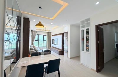 Komfortable Wohnung mit 2 Schlafzimmern im Wohnkomplex Oceanus zur Miete nahe dem Meer in Nha Trang, Vietnam