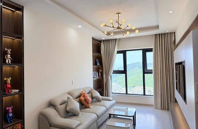 Komfortable Wohnung mit 2 Schlafzimmern im Wohnkomplex Oceanus zur Miete nahe dem Meer in Nha Trang, Vietnam