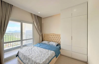 Komfortable Wohnung mit 2 Schlafzimmern im Wohnkomplex Oceanus zur Miete nahe dem Meer in Nha Trang, Vietnam