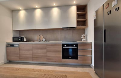 Amplio apartamento de 105 m² con hermosa vista en el complejo BW Verde en alquiler en Belgrado, Serbia