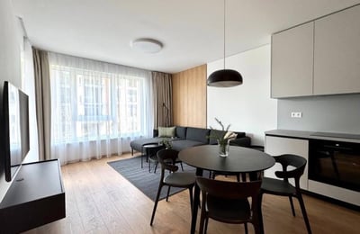 Designer 48 m² apartment for rent in Bratislava, Slovakia