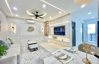 Komfortable Wohnung 65 m² mit Meerblick im Muong Thanh Luxury zur Miete in Nha Trang, Vietnam