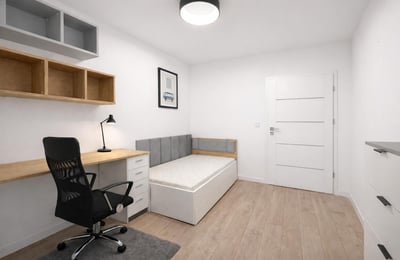 Bright furnished apartment, 53 m², for rent in Mokotów, Warsaw, Poland