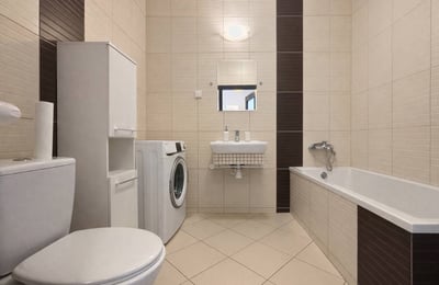 Appartement lumineux et meublé 40 m² avec terrasse à louer à Wilanów, Varsovie, Pologne