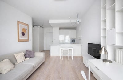 Modern furnished apartment 41 m² with balcony for rent in Wilanów, Warsaw, Poland