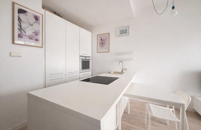 Modern furnished apartment 41 m² with balcony for rent in Wilanów, Warsaw, Poland