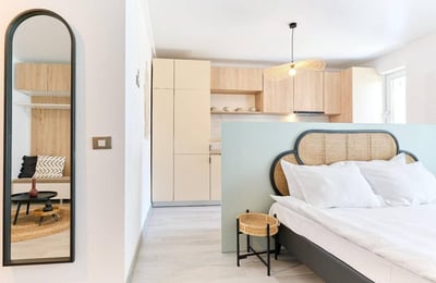 Studio confortable à louer à Mamaia-Sat, Roumanie