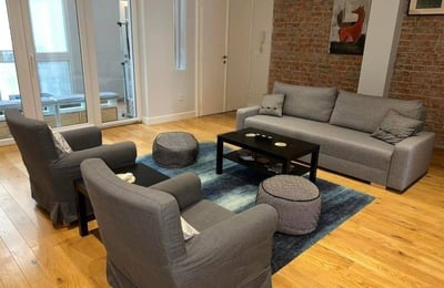 Apartamento amplio y amueblado 110 m² en alquiler en el centro de Belgrado, Serbia