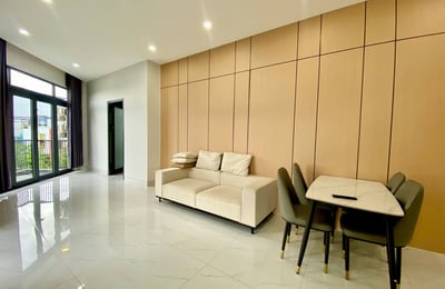 Cozy furnished apartment with balcony for rent in Cam Le, Da Nang, Vietnam