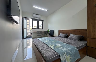 Estudio confortable con balcón en alquiler en Da Nang, Vietnam